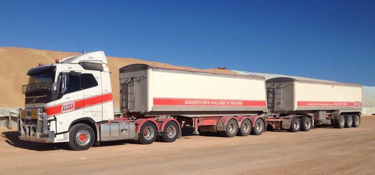 Contact Bordertown Haulage & Trading today